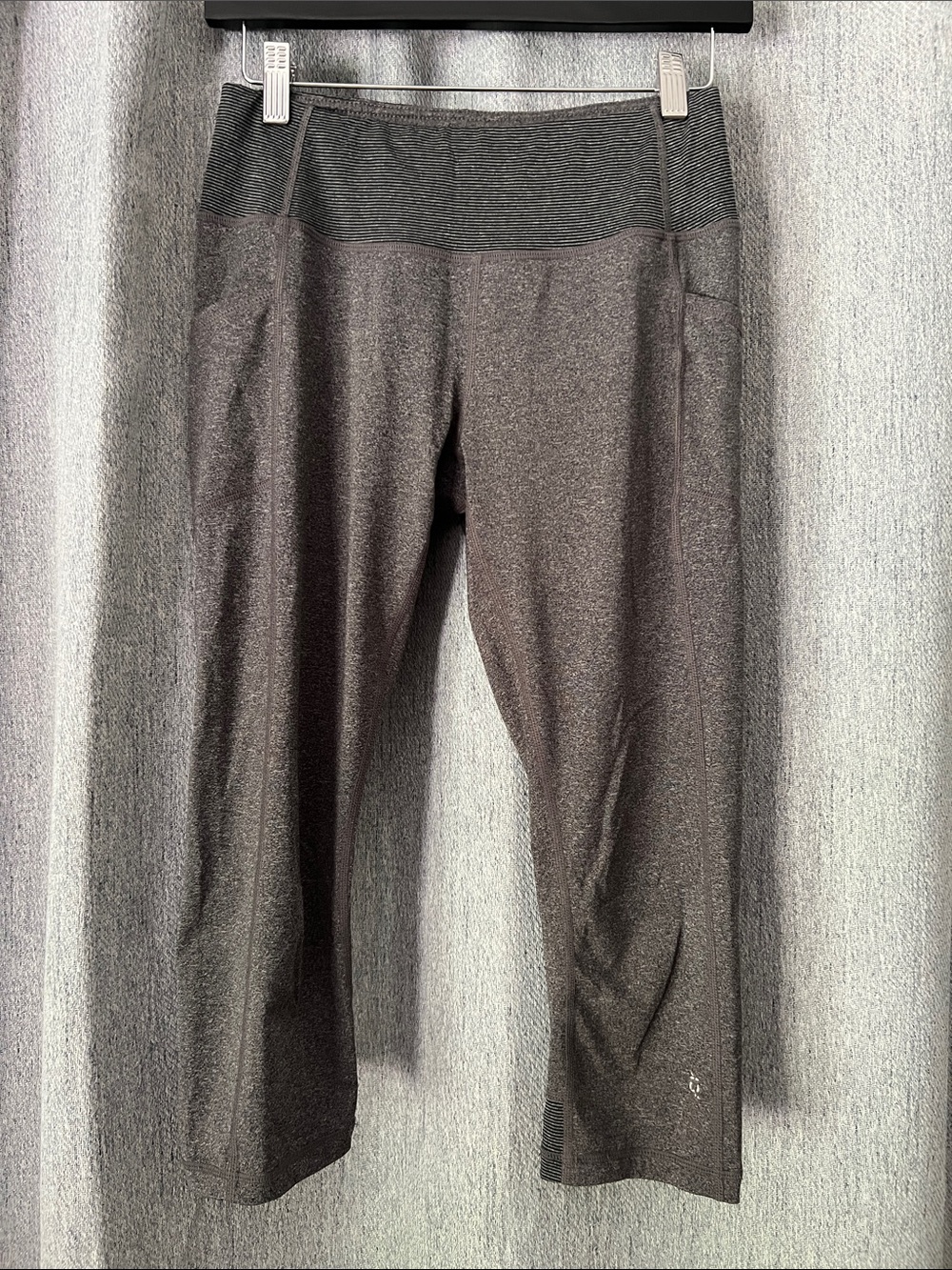 Reebok Gray Performance Capris